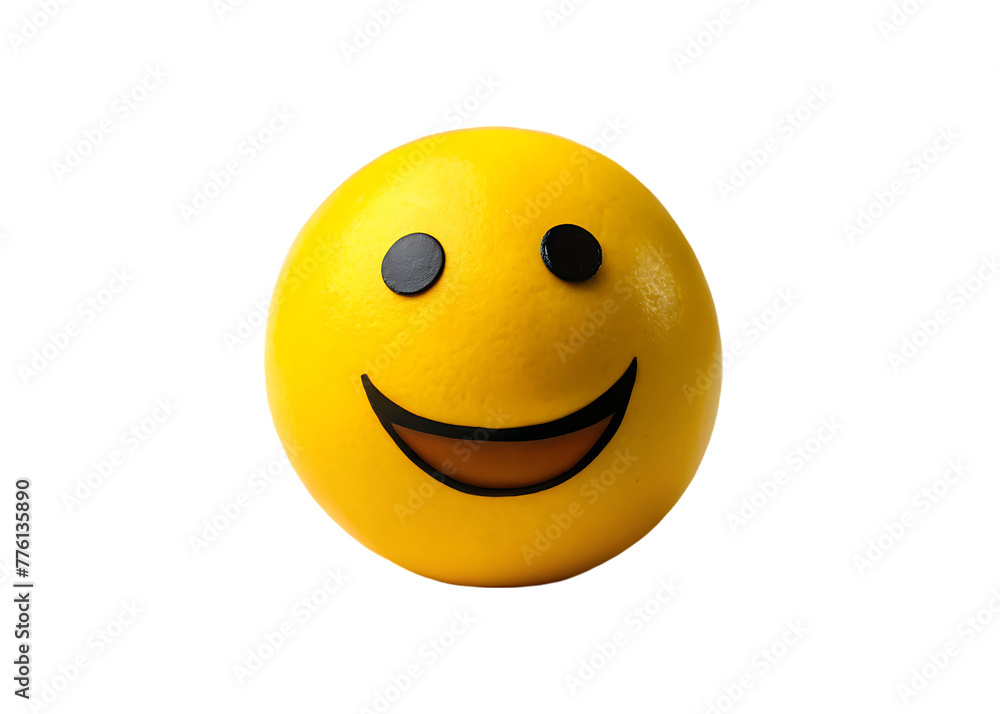 Fototapeta premium Happy emoji 3d icon