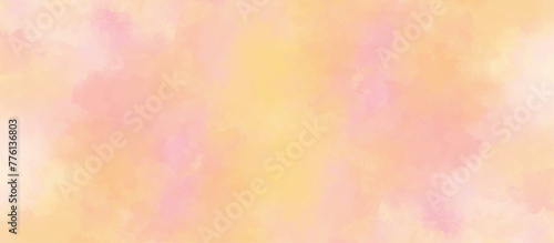 abstract colorful background with bokeh .Delicate sepia background with paint stains watercolor texture .subtle watercolor pink yellow blue gradient illustration. 