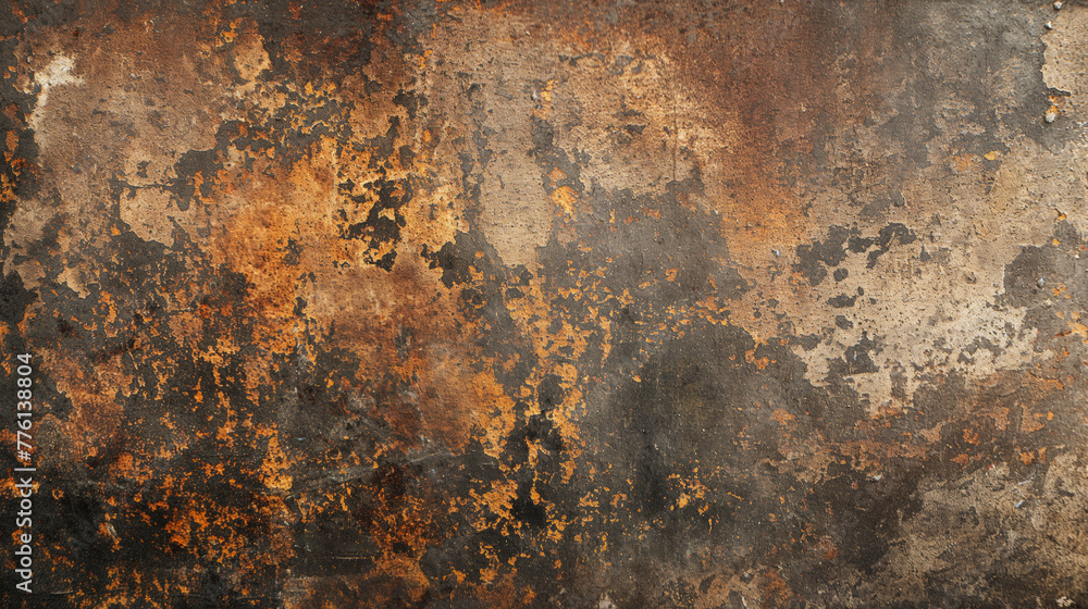 Texture of an old rusty metal surface with dirt stains. Texture of an old rusty metal surface with dirt stains.