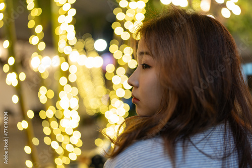 portrait of a person with bokeh. Shot by Sony 35mm GM