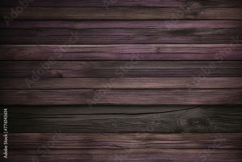 Black and purple old dirty wood wall wooden plank board texture background with grains and structures