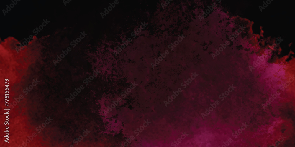 Abstract grunge texture background. Red and black watercolor texture. Red and black background.