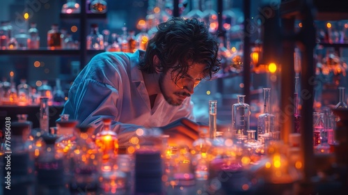 Struggle in the Lab: Expressive Depiction of a Ph.D. Student Grappling with Failure and Despair