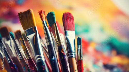 used paint brush set © mimadeo