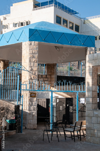 Modern day site of the Tomb of Rabbi Akiva, a leading Jewish scholar of the latter part of the first century and beginning of the second cnetury. photo