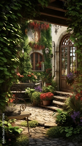italian house decoration home gardens design interior © Amena