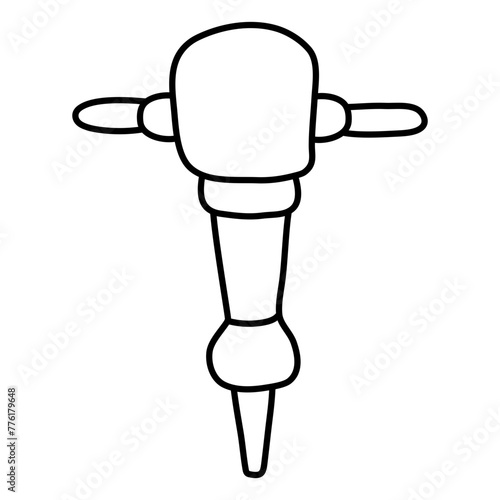 Premium download icon of hand drill machine

