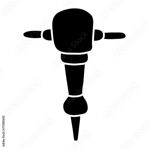 Premium download icon of hand drill machine

