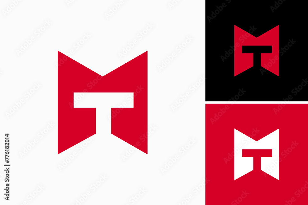 Fototapeta premium Initials MT logo vector premium