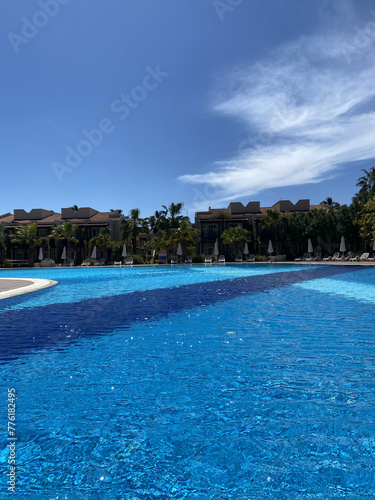 swimming pool in a hotel in Turkey