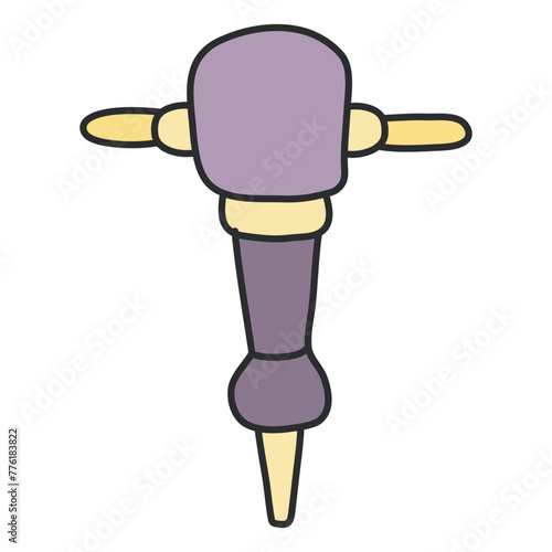 Premium download icon of hand drill machine

