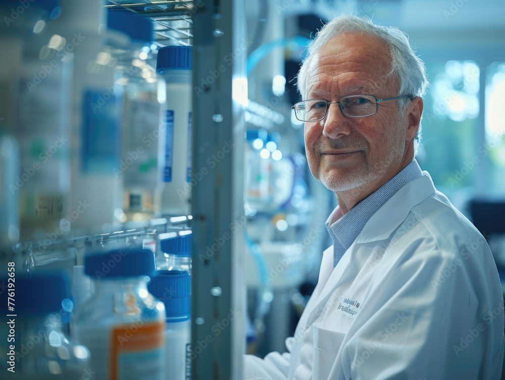 In the laboratory's hushed embrace, the pharmaceutical scientist becomes a seeker of truths unseen In the laboratory's hushed embrace, the pharmaceutical scientist becomes a seeker of truths unseen