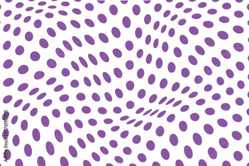 simple abestract violet color polka dot wavy pattern 