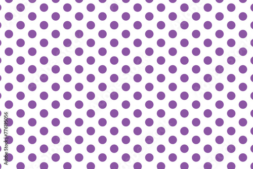 simple abestract violet color polka dot pattern purple polka dots on a white background