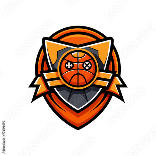 Abstract gaming mascot logo design vector illustration