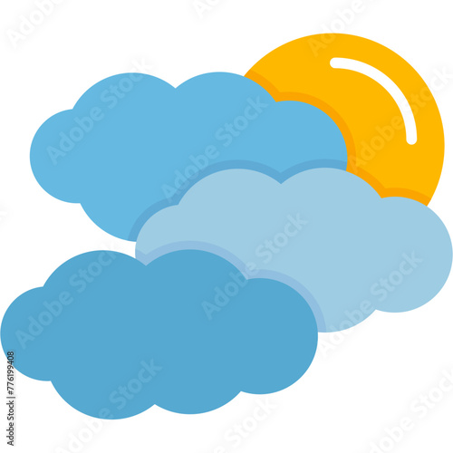 Cloudy Icon photo