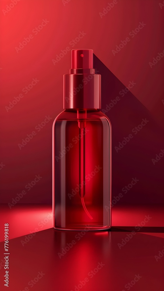 Naklejka premium Cosmetic Red