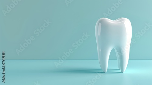 3D model of a single tooth