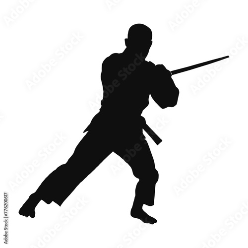 Judo Silhouette
