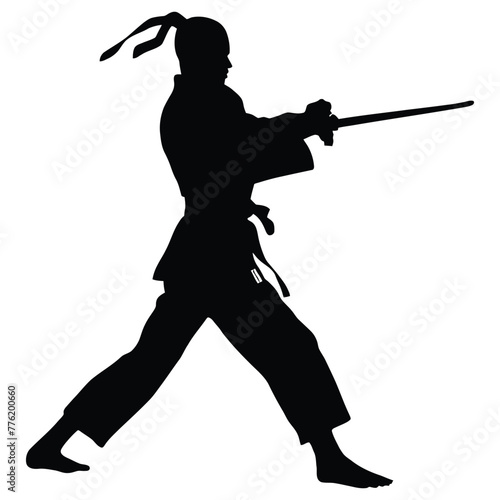 Judo Silhouette