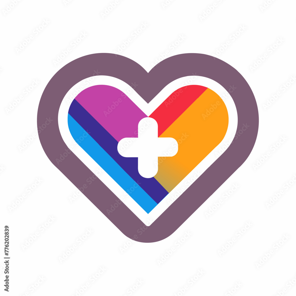 Minimalist heart logo icon element vector graphic sign symbol clipart vector illustration Minimalist heart logo icon element vector graphic sign symbol clipart vector illustration