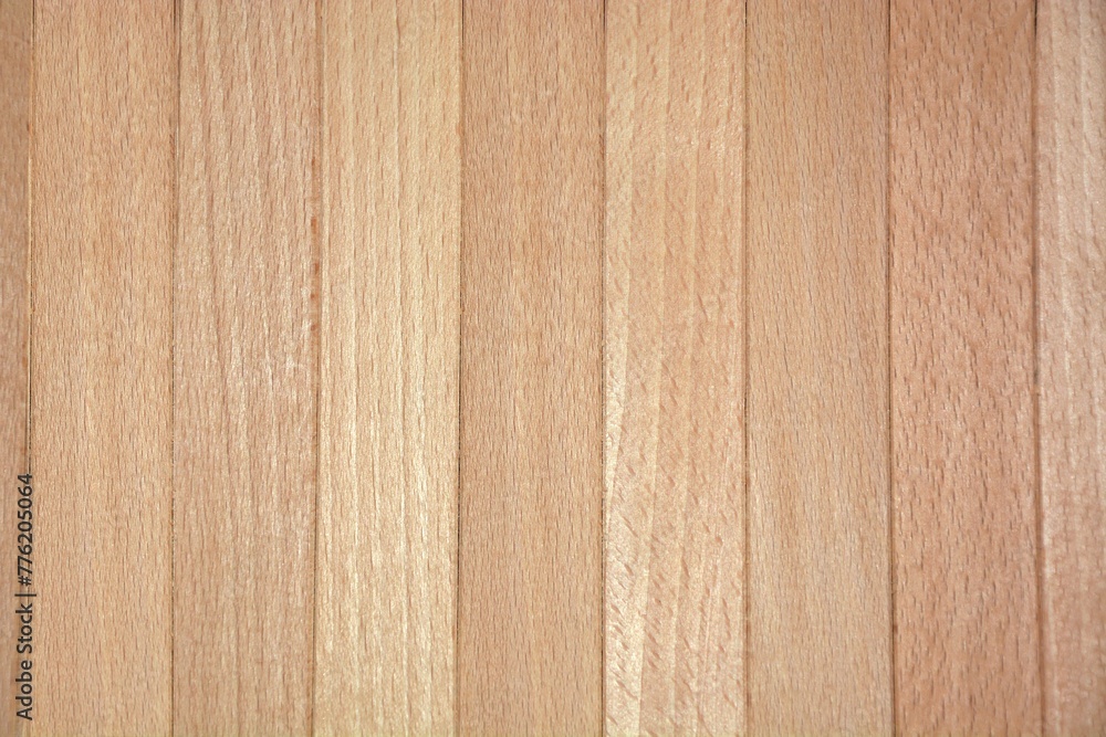 Naklejka premium Hard beech tree background of wooden planks