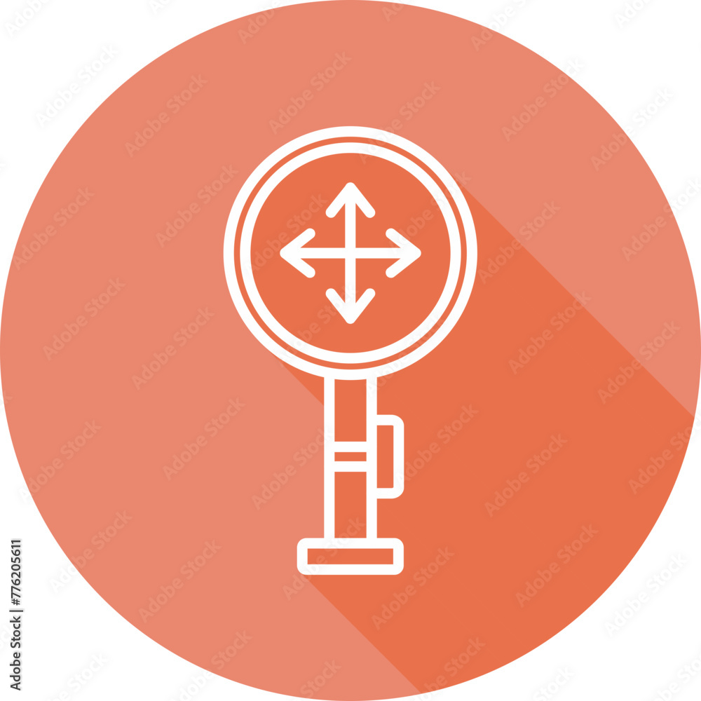 Obraz premium Intersection Icon