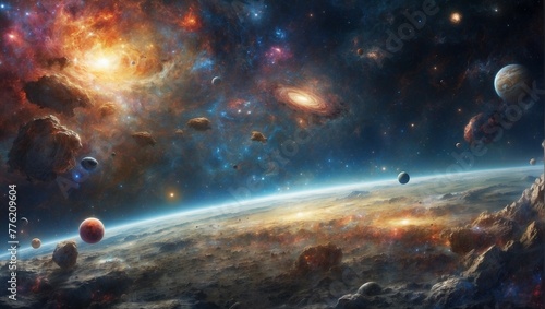 Universe And planets High Quality image