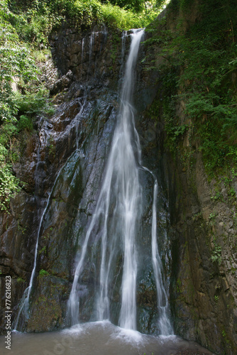 View of a waterfall in Trabzon  Turkey