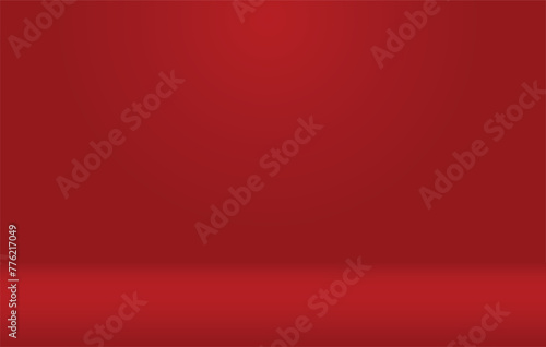 Abstract modern red background with geometric shape
