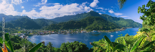Great City in the World Evoking Pago Pago in American Samoa