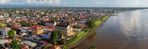 Great City in the World Evoking Paramaribo in Suriname photo