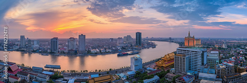 Great City in the World Evoking Phnom Penh in Cambodia