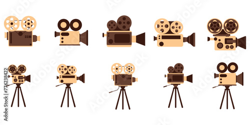 Movie Camera Illustration