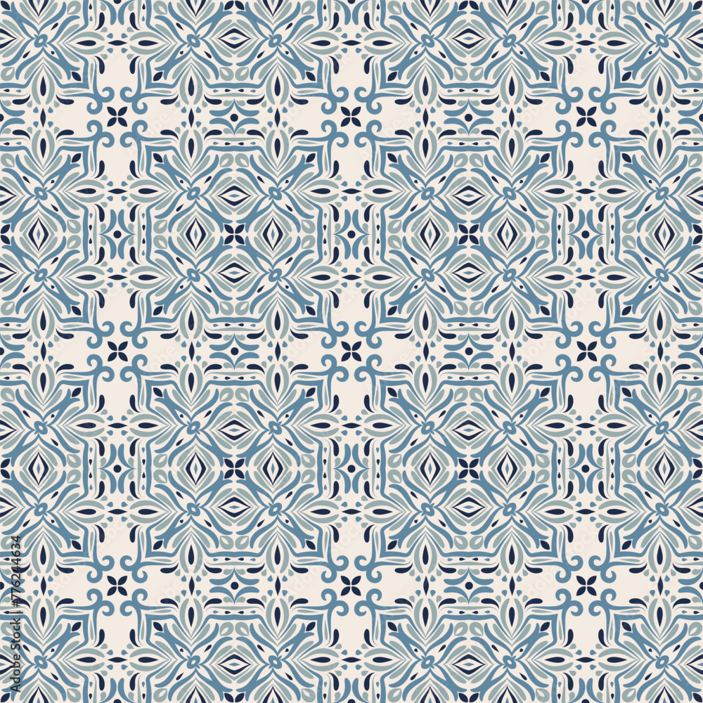 Vector seamless pattern in Eastern style. Ornate moroccan backdrop. Ornamental lace pattern for wallpaper, textile, fabric print, diwali. Vector seamless pattern in Eastern style. Ornate moroccan backdrop. Ornamental lace pattern for wallpaper, textile, fabric print, diwali.