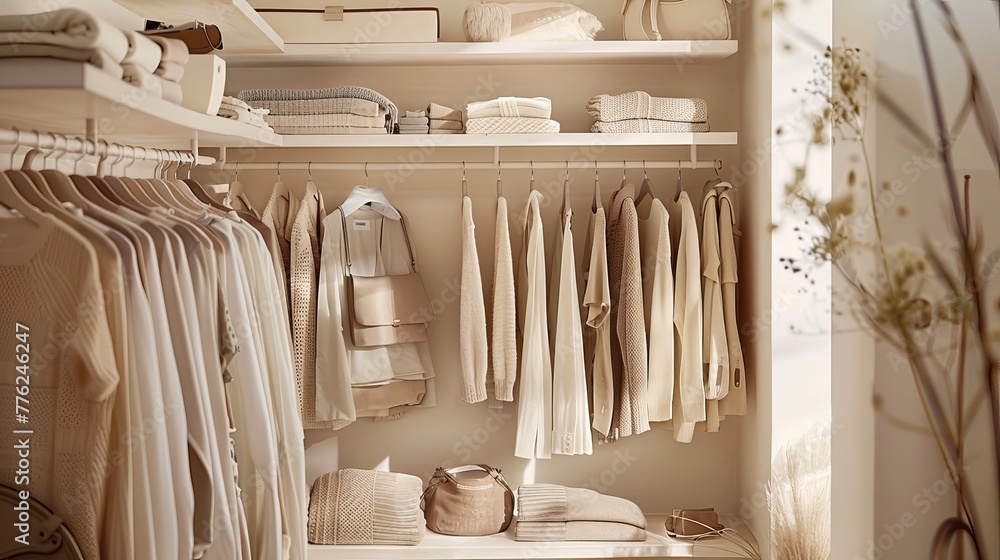 Discover stylish clothing at our online store. Browse our collection of neutral-toned pieces, perfect for any wardrobe. Organize your wardrobe with our functional and stylish storage solutions.