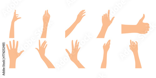 Hand Gesture Illustration