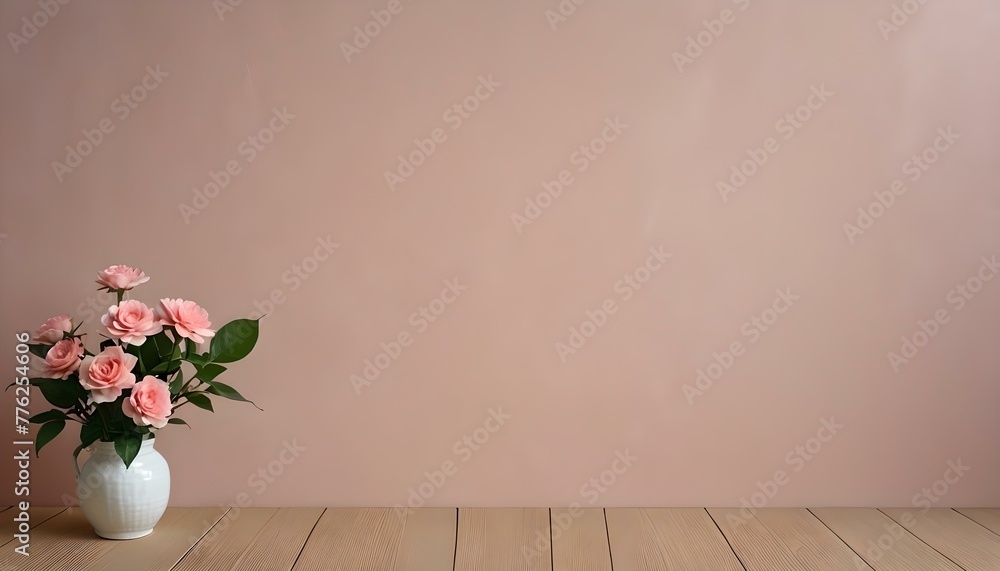 Background or backdrop in pink or blush pink. Trending color graphic resource for online sales, page, scrapbook, product, display, design, and empty mockup presentation. Simple minimal with red flower Background or backdrop in pink or blush pink. Trending color graphic resource for online sales, page, scrapbook, product, display, design, and empty mockup presentation. Simple minimal with red flower