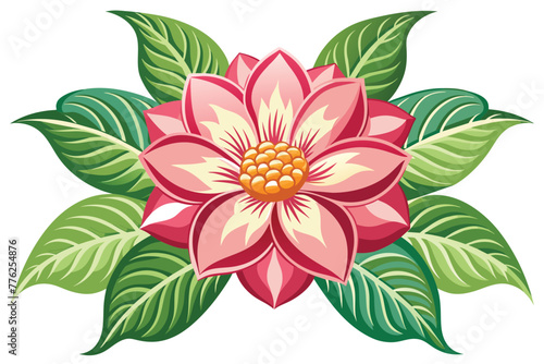 flower-illustration-on-white-background-  98 .eps