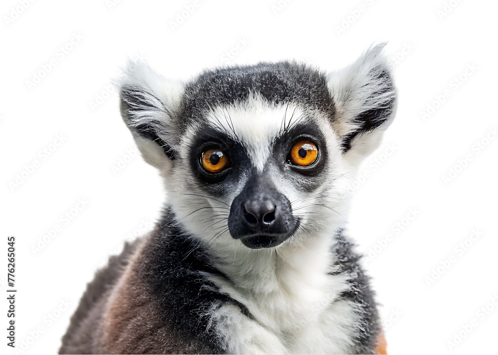 Primate catta lemur transparent background Primate catta lemur transparent background