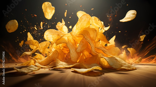 Delicious Exploded Potato Chips
