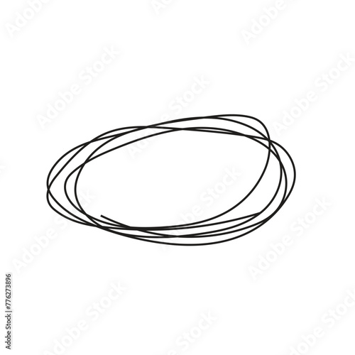 circle line isolated on white background. Art & Illustration. icons. vector design with stroke. circle line vector design.