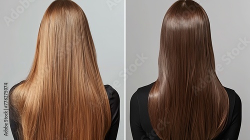 Straighten your hair for a healthy, sleek look. Check out our before and after transformations to see the amazing results!