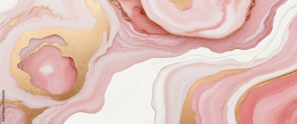 Soft pastel pink marble accented with subtle gold details evokes elegance and a sense of gentle luxury in a serene composition Soft pastel pink marble accented with subtle gold details evokes elegance and a sense of gentle luxury in a serene composition