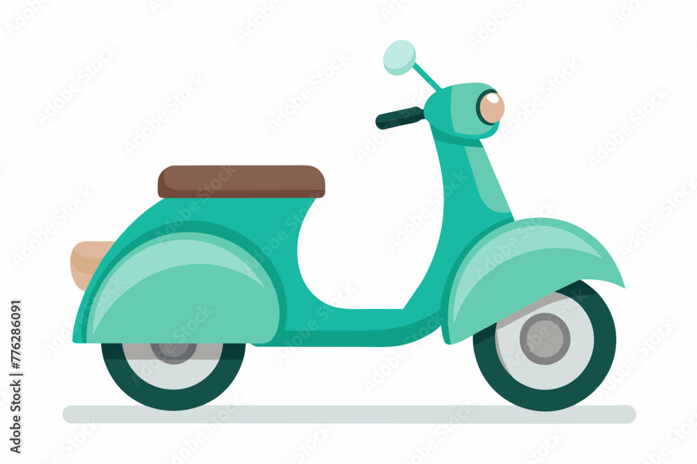 scooter vector illustration