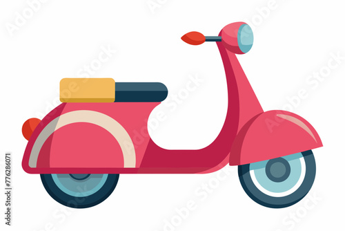 scooter vector illustration