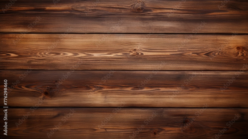 Naklejka premium Old grunge dark textured wooden background. The surface of the old brown wood texture, top view brown teak wood paneling. High quality photo