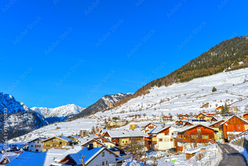 Winterlandschaft in Nauders - Tirol (Österreich)