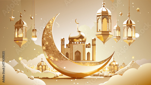 amadan-mubarak-or-ramazan-kareem-greeting-card