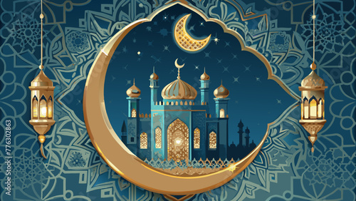 amadan-mubarak-or-ramazan-kareem-greeting-card 